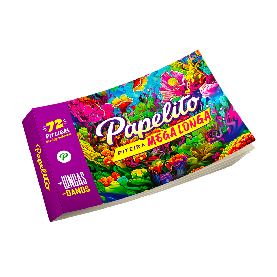 Piteira Papelito-Mega Longa-Livreto