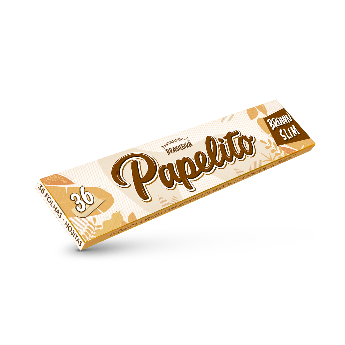 Seda - Brown Slim Mini Size - Papelito Brasil - Livreto (2)