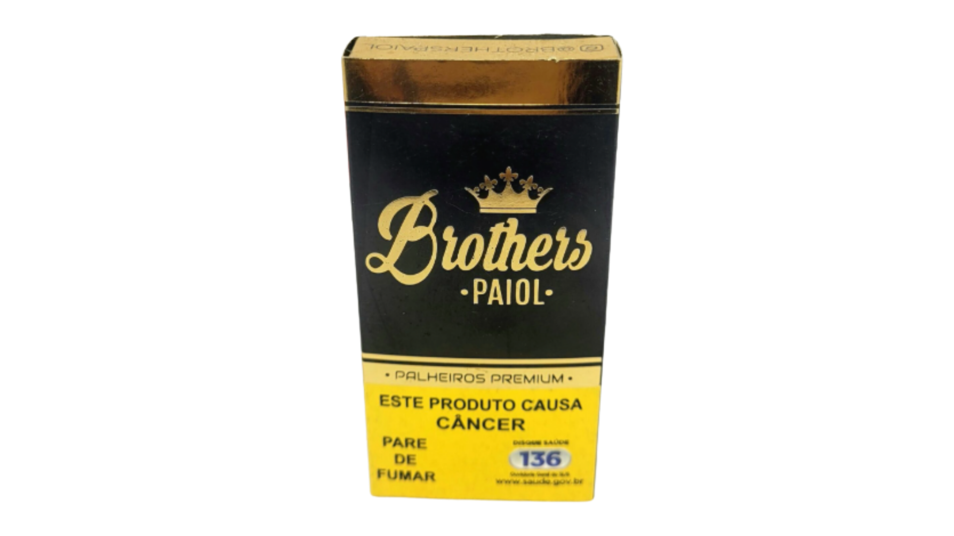 Cigarro de Palha Brother s Premium com piteira