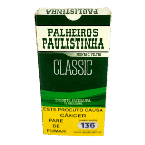 Cigarro de Palha Paulistinha Classic Menta