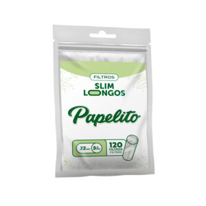 Filtro Papelito Slim Longo - 5x22mm